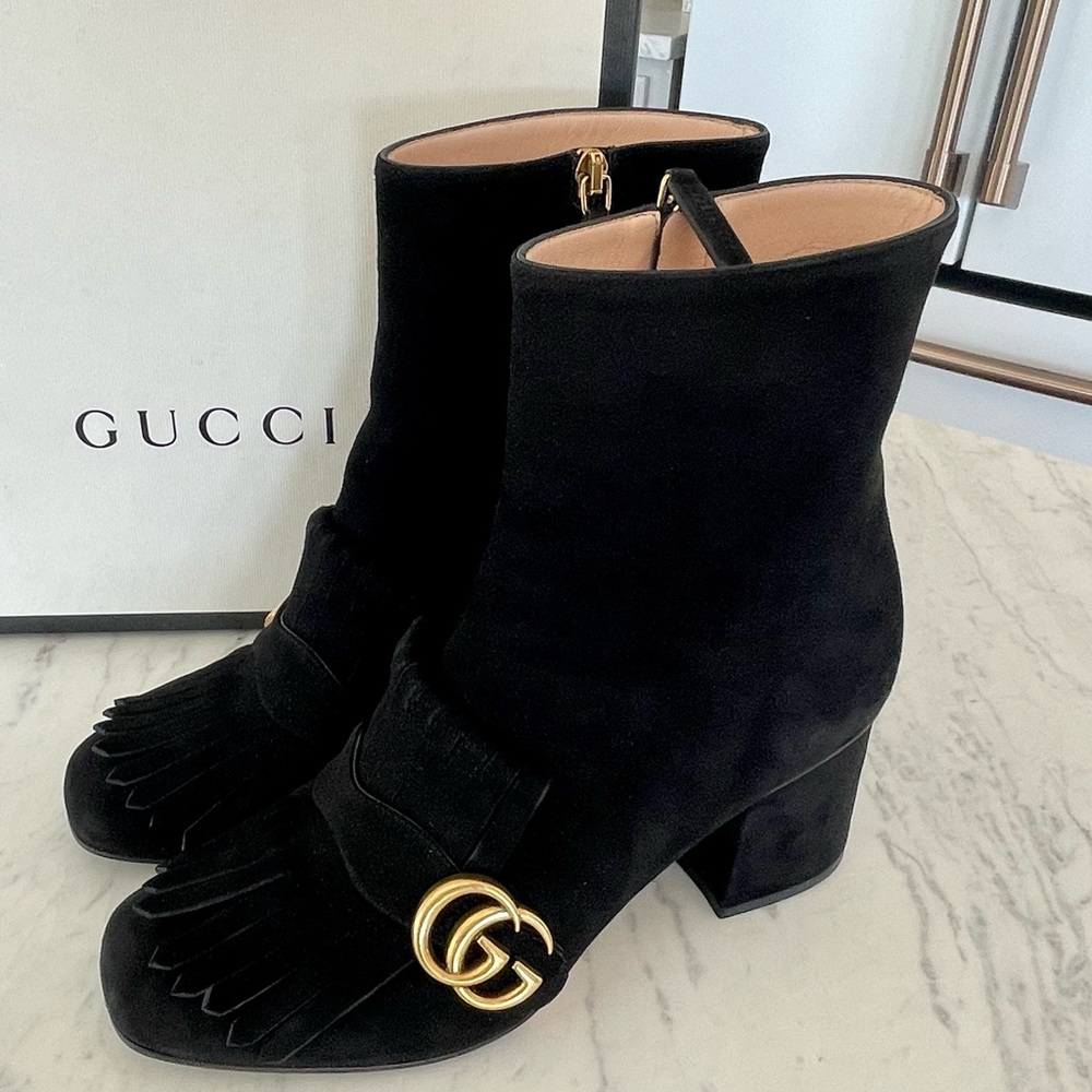 Gucci Marmont Boots (New with box) 39.5
